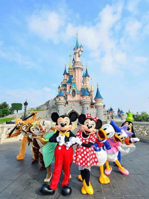 Home Disneyland Paris Avec Parking Wifi Lagny Exterior foto